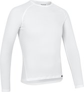 GripGrab - Ride Thermal Lange Mouw Winter Fiets Ondershirt Polygiene Base Layer Thermoshirt - Wit - Heren - Maat XL