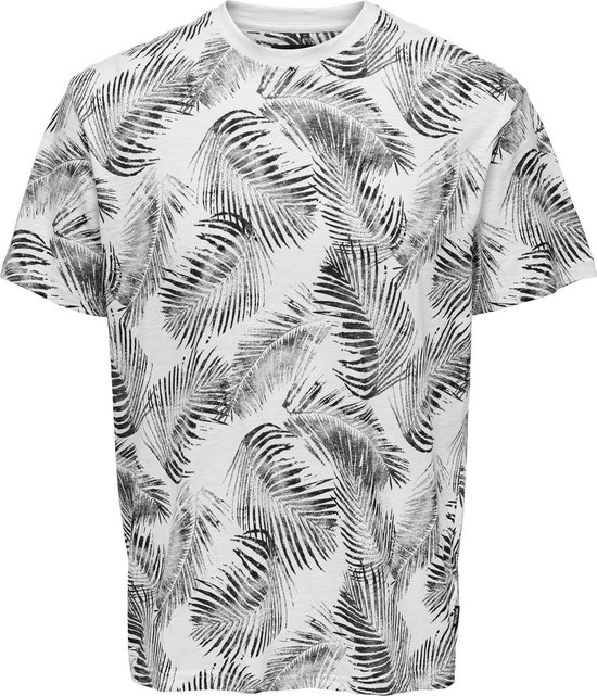 Perry Life Leaf AOP T-shirt Mannen - Maat XXL