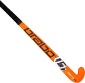 Brabo IT TC-30 MidBow Hout Indoor Junior - Hockeysticks - Orange/Black