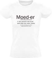 De Beste Moeder Dames T-shirt | Mama | Moederdag | Oma | Mam | Ma | Verjaardag | Cadeau | Kado | Shirt