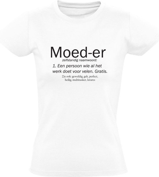 Moederdag Cadeau T-shirt Dames - Mama 2026 Shirt