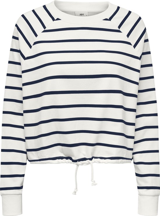 JDY JDYPARIS LS EMB JRS NOOS - Sweater - night sky/donkerblauw