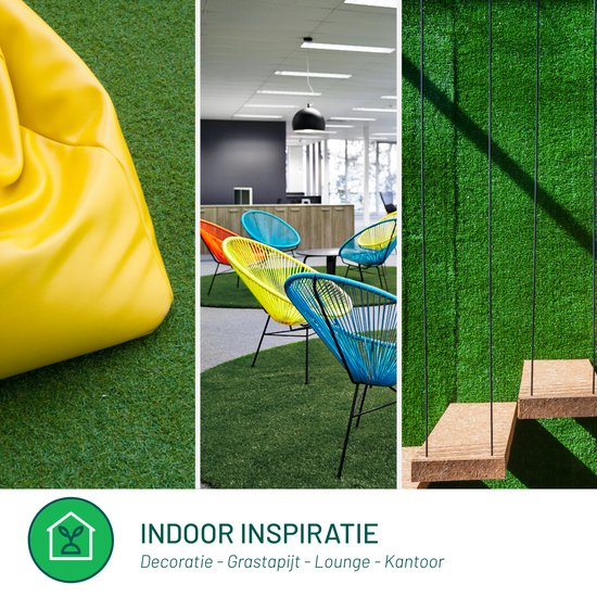 Green Turtle Kunstgras - Grastapijt - 200x300cm - 26mm - STANLEY PARK PREMIUM - Artificieel Gras - Grastapijt voor buiten en binnen - Zeer zacht en realistische kwaliteit - Kunstgras voor buiten, tuin, balkon, terras of speelhoek