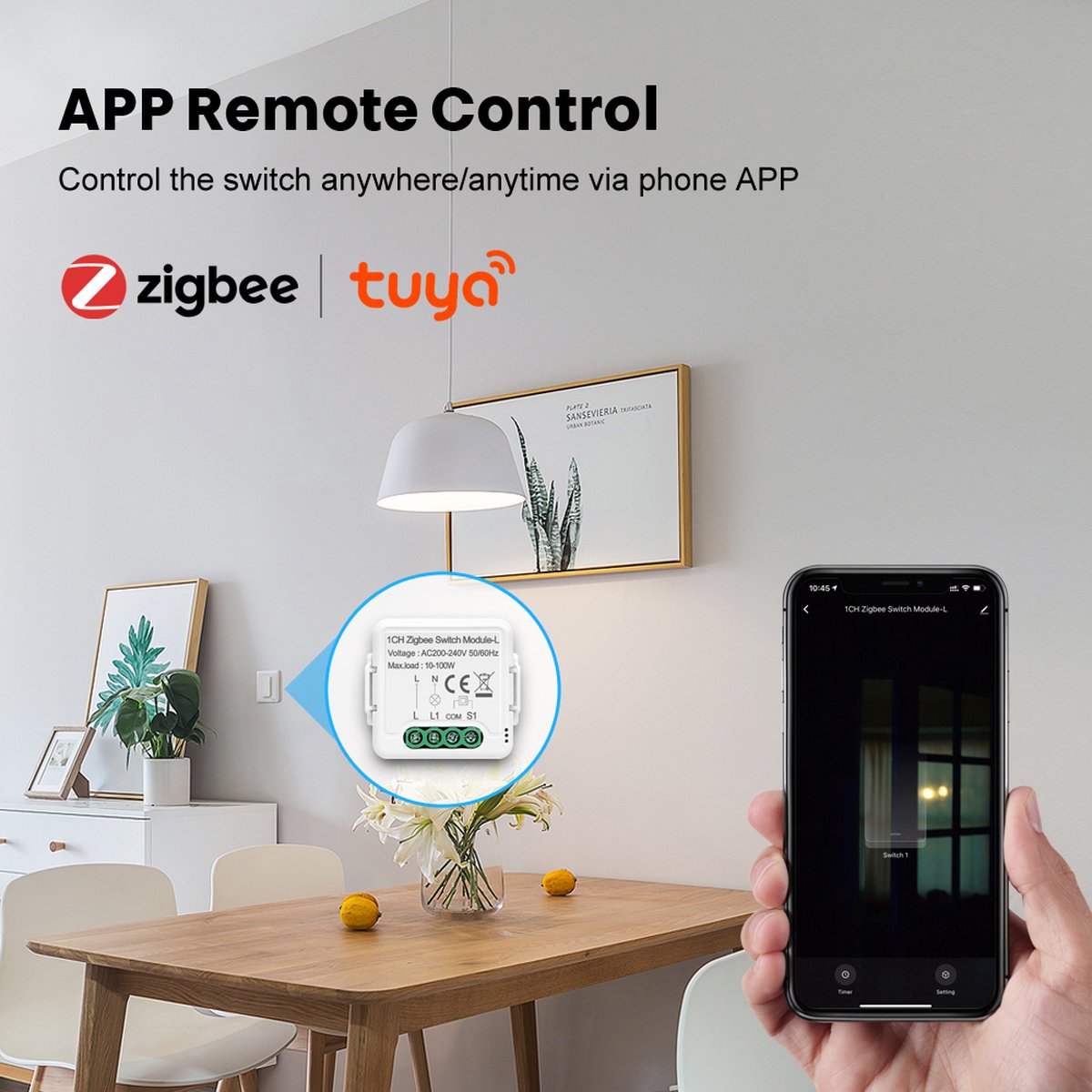 NOUS - 2x Ampoule connectée Zigbee compatible Tuya et Zigbee2Mqtt