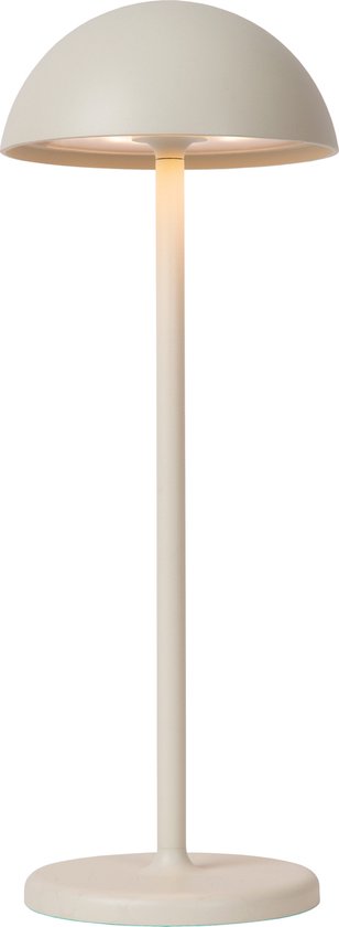Beperkingen architect Ban Lucide JOY - Oplaadbare Tafellamp Buiten - Accu/Batterij - Ø 12 cm - LED  Dimb. -... | bol.com