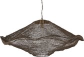 PTMD Lailaa Brass iron ceiling lamp wavy L