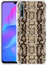 Huawei P Smart S Hoesje Snakeskin Pattern Designed by Cazy