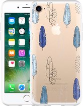 iPhone 7 Hoesje Feathers Pattern - Designed by Cazy