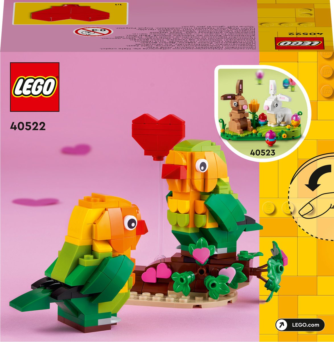 Les inséparables de la Saint-Valentin 40522 | Autres | Boutique LEGO®  officielle CA