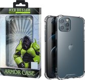 Atouchbo Armor Case iPhone 12 Pro Max hoesje transparant - Extra Valbescherming