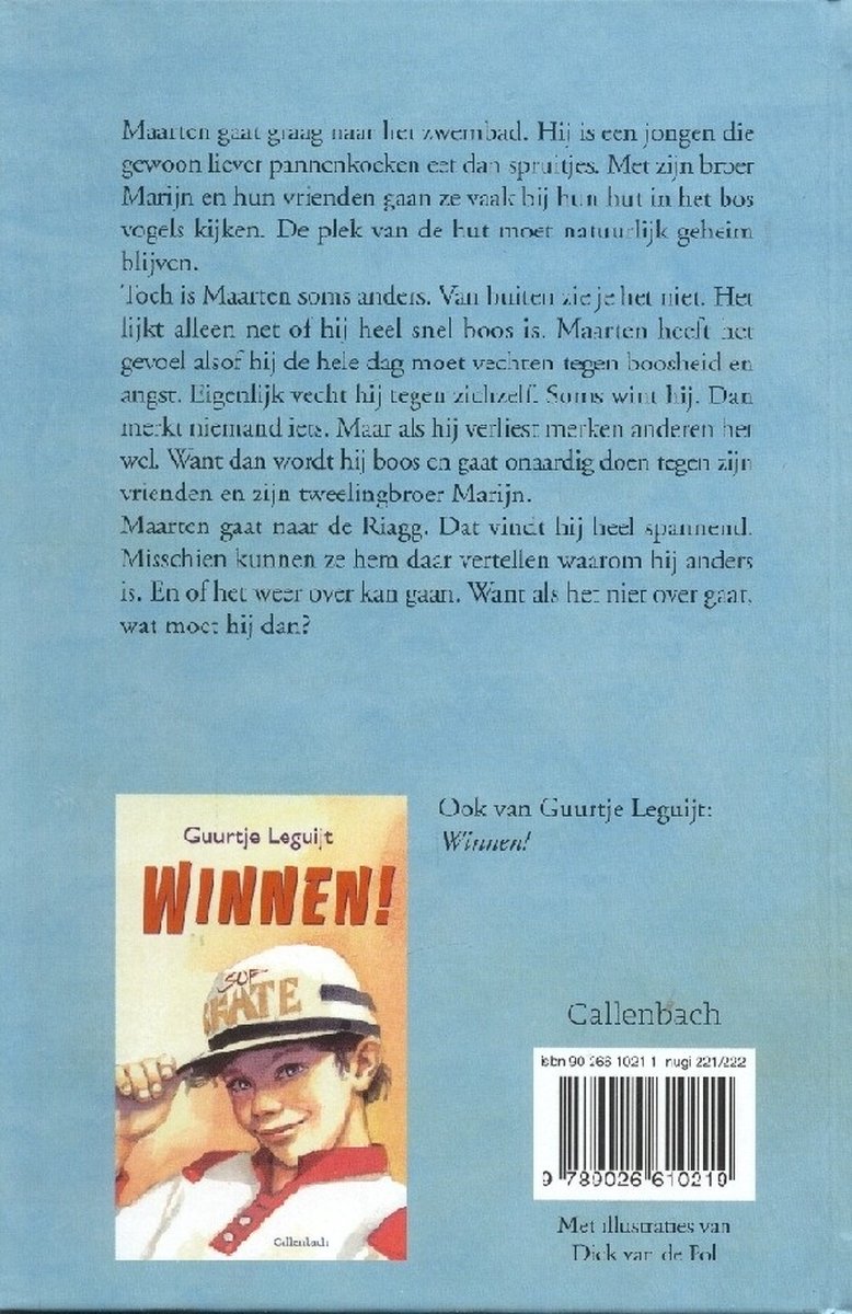 Heibel in m'n hoofd - back cover