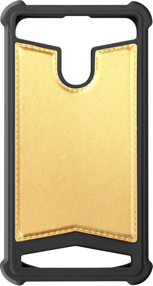 Hoes Smartphone 5''-5.3'' Siliconen Gel Stevige hoeken + ecoleer – Veelkleurig