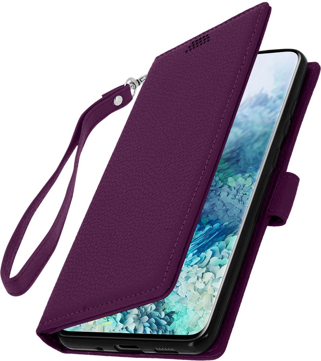 Cover Geschikt voor Samsung Galaxy S20 Flip Wallet Stand Video paarze