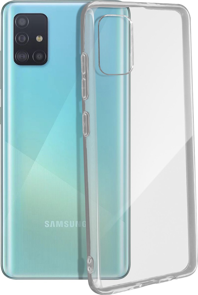 Samsung Galaxy A51 Soft Siliconen Hoesje- Transparant