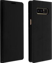 Leren Foliocase Geschikt voor Samsung Galaxy Note 8 Kaarthouder Standfunctie - Zwart