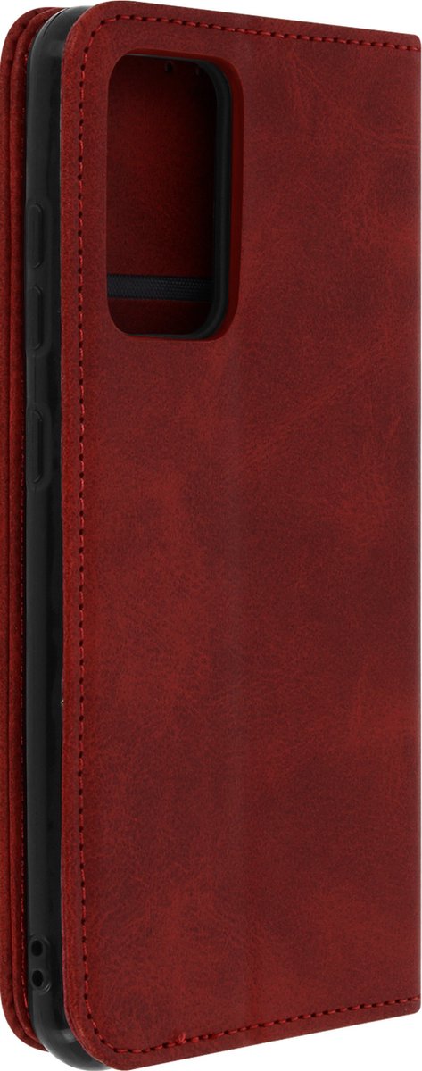 Geschikt voor Samsung Galaxy A52 Portemonnee Magnetische Sluiting rood