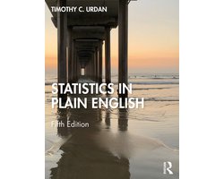 Statistics in Plain English, Timothy C. Urdan | 9780367342838