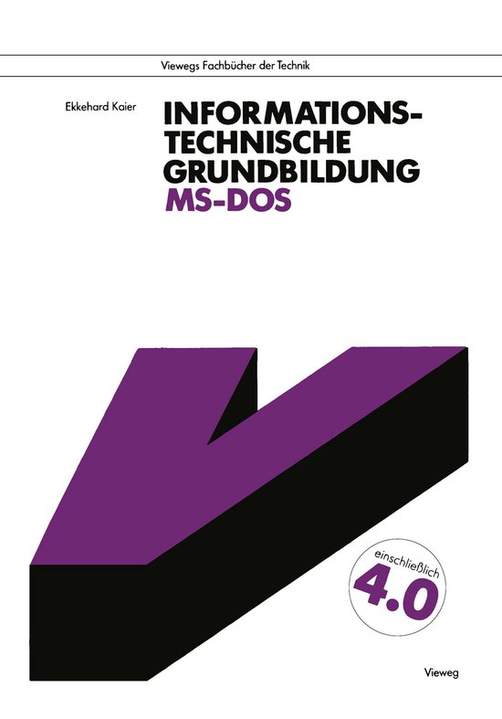 Informationstechnische Grundbildung MS-DOS - cover