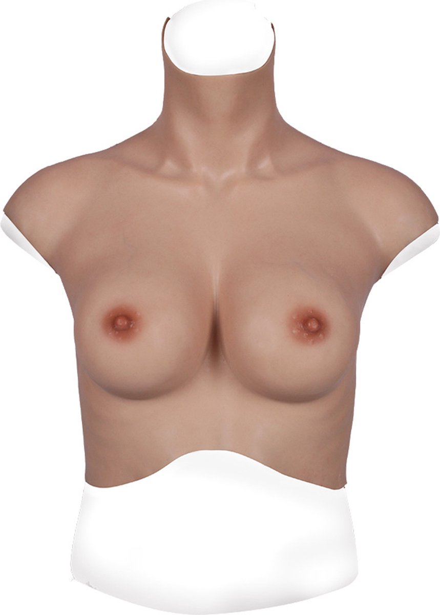 Siliconen Borstprothesen voor maat L / XL - CUP B - Wearable Borst - 100% hypoallergene medische siliconen - Kunstmatige Nep Borst - Valse Borsten - Borst - Siliconen Huid - Bodysuit - Crossdresser - Transgender - Travestiet - Body4Everybody