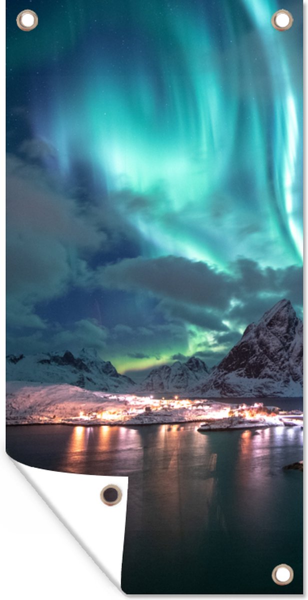 Tromso Poster De Voyage Vintage Norvège 50 X 75 Cm Décoration Murale Pour Salon, Chambre à Coucher, Dortoir, Maison, Bureau