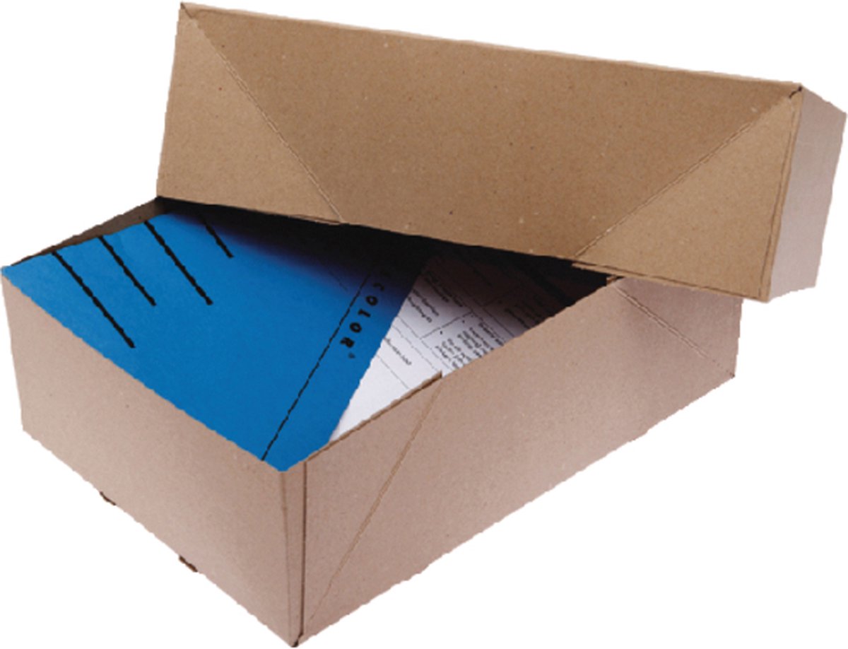 Paraatdoos cleverpack a4 tbv 1000 vel bruin