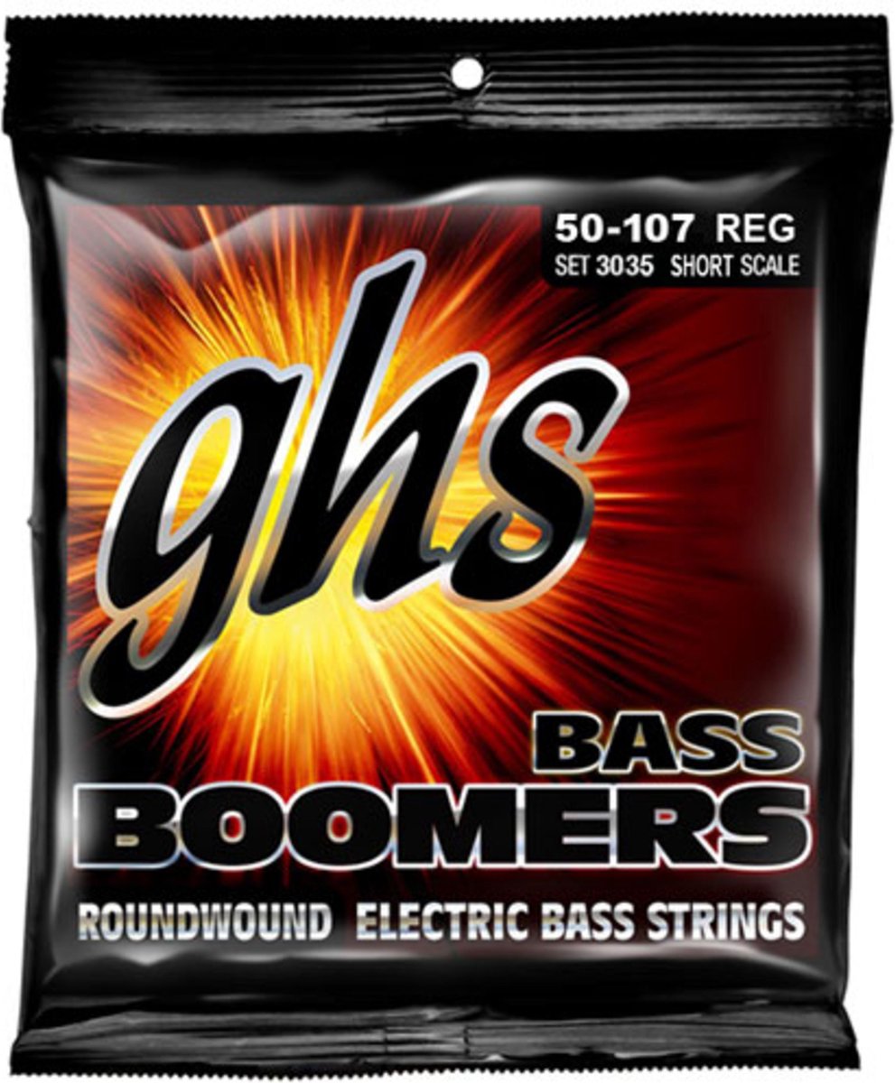 GHS 3035 Short Scale Bass Boomers 050 bassnarenset