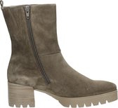 Gabor 833 G Enkellaarsjes - Enkelboots met rits - Dames - Taupe - Maat 37