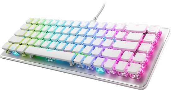 Roccat Vulcan II Mini - Bedraad Gaming Toetsenbord - US Layout - Wit