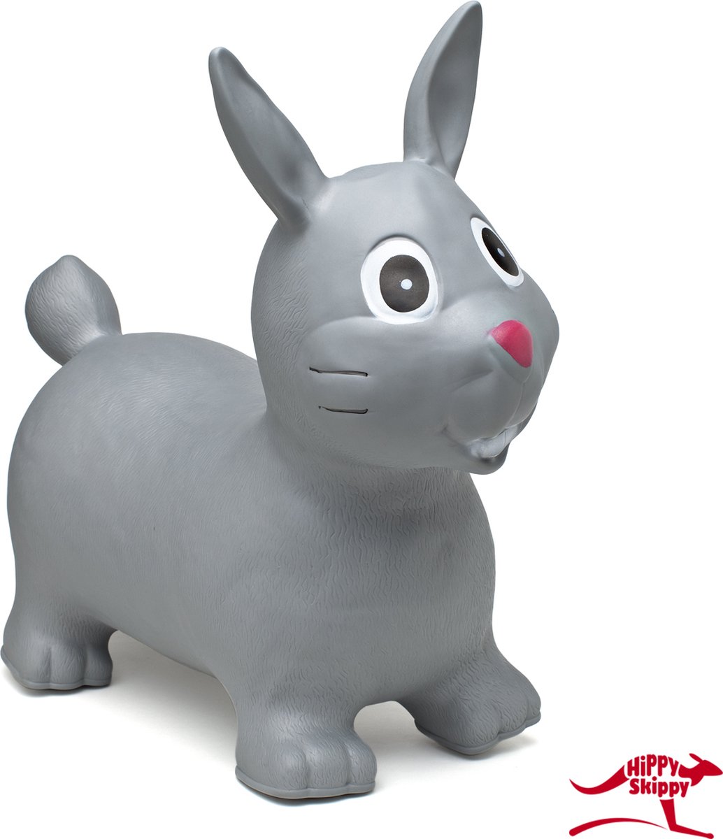 Hippy Skippy Konijn Skippybal - 81 cm - Grijs — afbeelding 13
