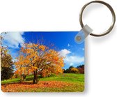 Porte-clés - Arbre - Feuilles - Automne - Saisons - Cadeaux à distribuer - Plastique