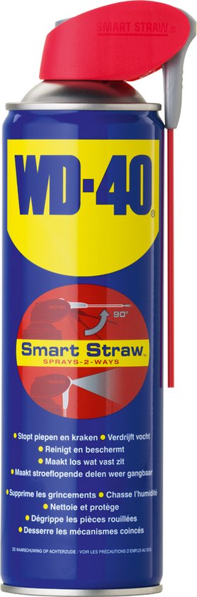 WD-40® Smart Straw® Multi-Use Product - 300ml - Multispray - Smeermiddel, Ontvetter en Anti-Corrosie