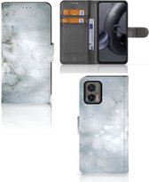 Flip case Motorola Edge 30 Neo Smartphone Hoesje Painting Grey