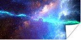 Affiche Espace - Etoile - Couleurs - 150x75 cm