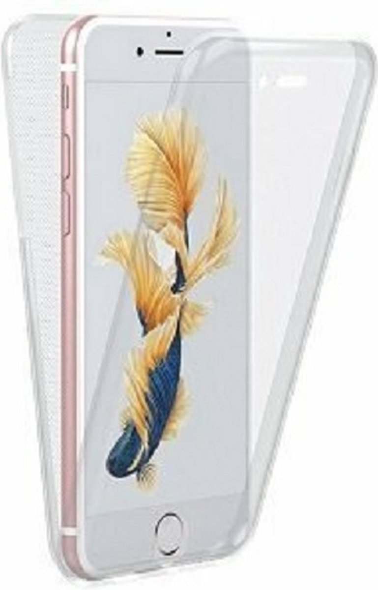iPhone 7 PLUS Hoesje Siliconen TPU Transparant Full Cover