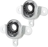 PrimeMatik - Metalen steun met rollagers voor rolluikschijf