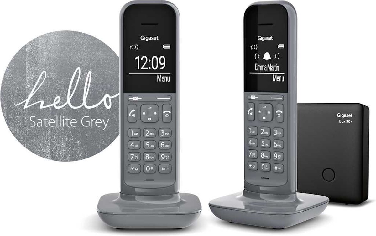 Gigaset cl390 duo - dect telefoon - 2 handsets - met antwoordapparaat - Elektronica online kopen