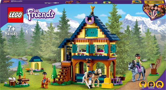 LEGO Friends Paardrijbasis in het Bos - 41683 | bol.com