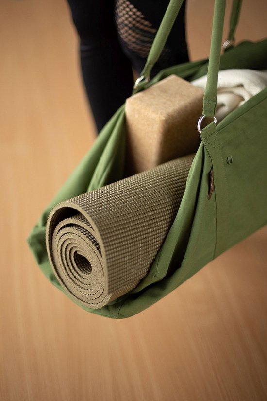 Luxe yogatas hummer olijfgroen van Luxe — afbeelding 4