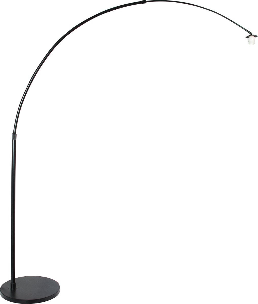 Vloerlamp - Bussandri Limited - Modern - Metaal - Modern - E27 - L: 160cm - Voor Binnen - Woonkamer - Eetkamer - Zwart