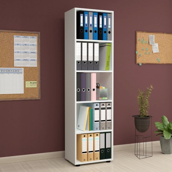 Lifetime Boekenkastje 2 vaks – Wit - WIT