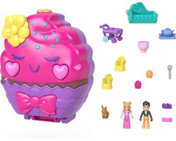 foto van Polly Pocket Cupcake koffer - Speelfigurenset