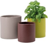 Remember Plant pots set 3 pcs - Siena