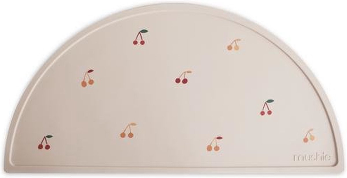 Mushie - Siliconen Placemats - Placemats - Cherries