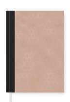 Carnet - Carnet d'écriture - Motifs - Luxe - Violet - Or rose - Carnet - Format A5 - Bloc-notes