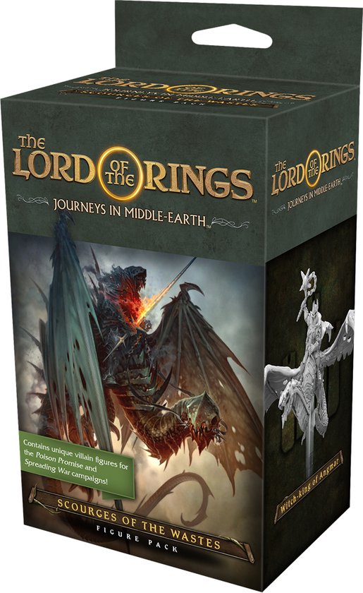 Boek: Lord of the Rings Journeys in Middle-Earth: Scourges of the Wastes (EN), geschreven door Fantasy Flight Games