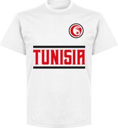 Tunesië Team T-Shirt - Wit - 3XL