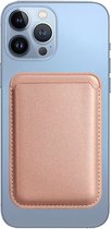 Magnetische Kaarthouder Geschikt Voor Magsafe | Magsafe Wallet | Pasjeshouder Geschikt Voor iPhone 12/13/14/15 Serie - Rosé Goud