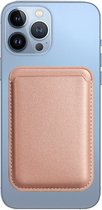 Porte-carte magnétique adapté à Magsafe | Portefeuille Magsafe | Porte-cartes adapté aux séries iPhone 12/13/14/15 - Or Goud