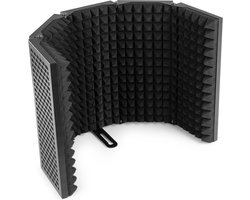 Professioneel reflectiefilter microfoon - Vonyx MRF30 - Universeel voor zang of spraak - Opvouwbaar