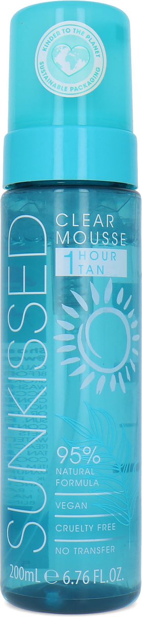 Sunkissed Clear Mousse 1 Hour Tan - 200 ml